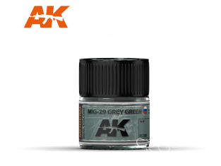 Ak interactive Real Colors RC338 Gris vert MiG-29 - Grey Green 10ml