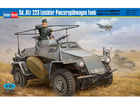 HOBBY BOSS maquette militaire 82443 Sd.Kfz. 223 Funk 1/35