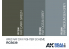 Ak interactive Real Colors Set RCS039 Schema Chasseur de jour RAF WWII 3 x 10ml