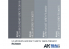 Ak interactive Real Colors Set RCS049 Avions US Modernes gris 1980s - Aujourd&#039;hui 4 x 10ml