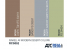 Ak interactive Real Colors Set RCS052 Couleurs désert Israeliennes AF Moderne - Israeli AF Modern Desert 4 x 10ml