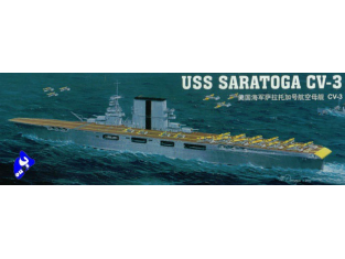 trumpeter maquette bateau 05607 PORTE-AVIONS USS CV-3 "SARATOGA"