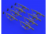 EDUARD Brassin super detaillage 635010 Fusils d&#039;assaut AK47 1/35