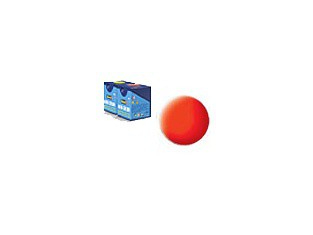 peinture revell Aqua 25 Orange fluo mat