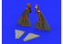 Eduard kit d&#039;amelioration avion brassin 648446 Jambes Bronze train d&#039;atterrissage Tempest Mk.V Eduard 1/48