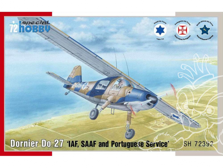 Special Hobby maquette avion 72392 Dornier Do 27 IDF, SAAF and Portuguese Service 1/72 1/72