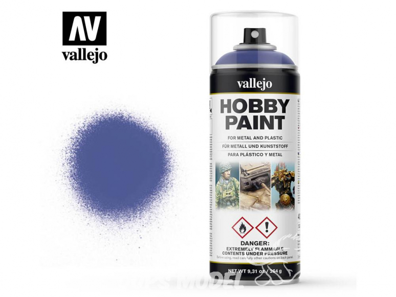 Vallejo spray 28017 Bombe peinture Bleu Outremer 400ml