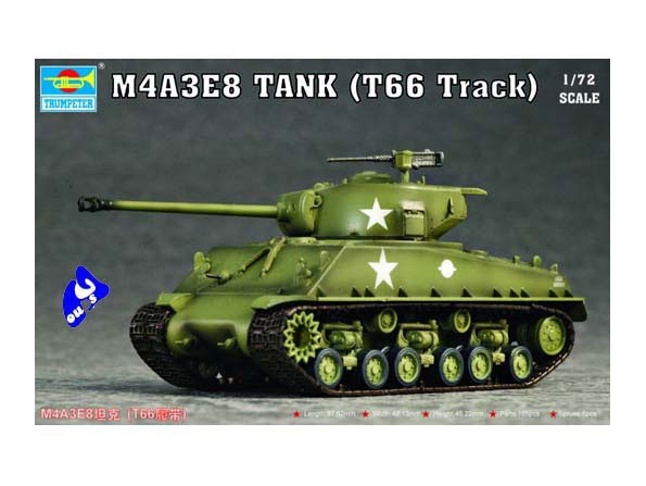 trumpeter maquette militaire 07225 "SHERMAN" 1/72