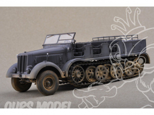 TRUMPETER maquette militaire 01583 Sd.Kfz.8 Schwerer Zugkraftwagen 12t 1/35