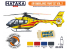 Hataka Hobby peinture laque Orange Line CS79 Set Air Ambulance Vol.2 4 x 17ml