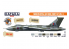 Hataka Hobby peinture laque Orange Line CS97 Set Modern Royal Air Force Vol.5 8 x 17ml