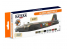 Hataka Hobby peinture laque Orange Line CS102 Set RAF Bomber command 8 x 17ml
