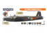 Hataka Hobby peinture laque Orange Line CS102 Set RAF Bomber command 8 x 17ml