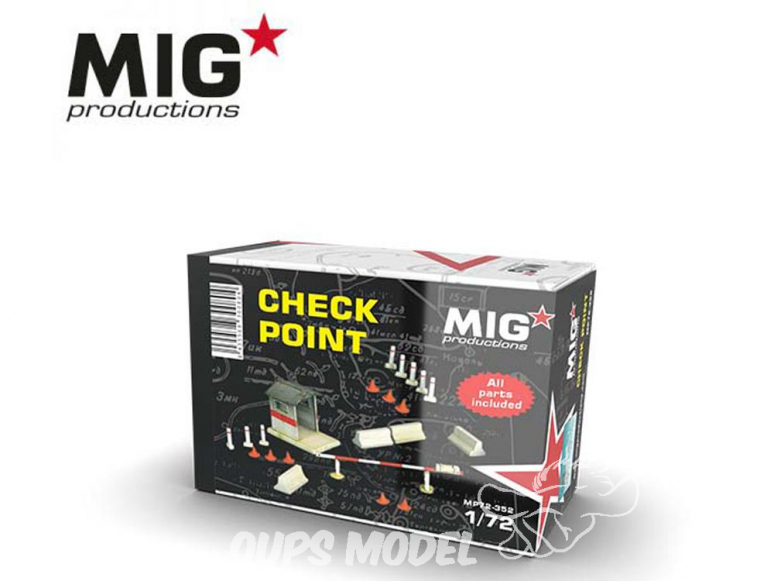 MIG Productions by AK MP72-352 Check Point 1/72
