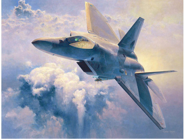 HASEGAWA maquette avion 07245 F-22 RAPTOR 1/48