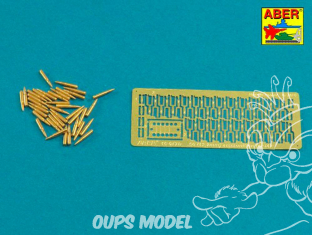 Aber 16130 .50 cal. Munitions pour mitrailleuse américaine M2 1/16