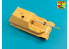 Aber 48L35 Canon allemand 88mm Pak 43/2 L / 71 pour Sd.Kfz.184 “Elephant” 1/48