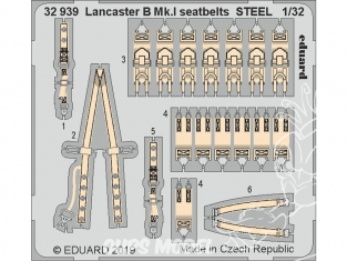 Eduard photodécoupe avion 32939 Harnais métal Lancaster B Mk.I Hk Models 1/32