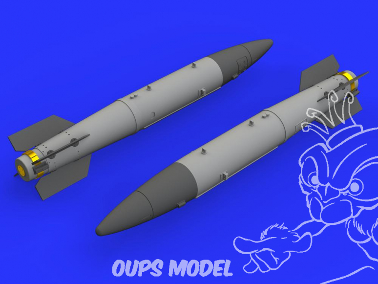Eduard kit d'amelioration brassin 672215 Arme nucléaire B43-1 avec SC43-4/-7 Tail assembly 1/72