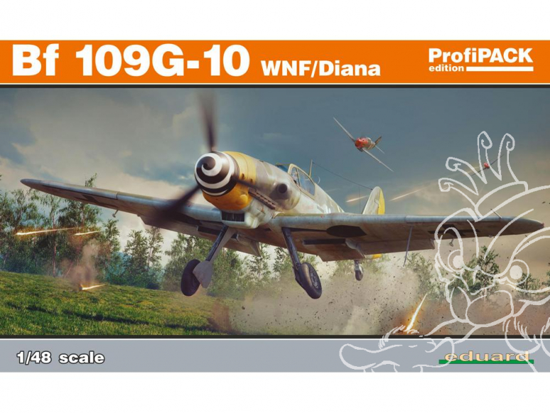 EDUARD maquette avion 82161 Messerschmitt Bf 109G-10 WNF / Diana ProfiPack Edition 1/48