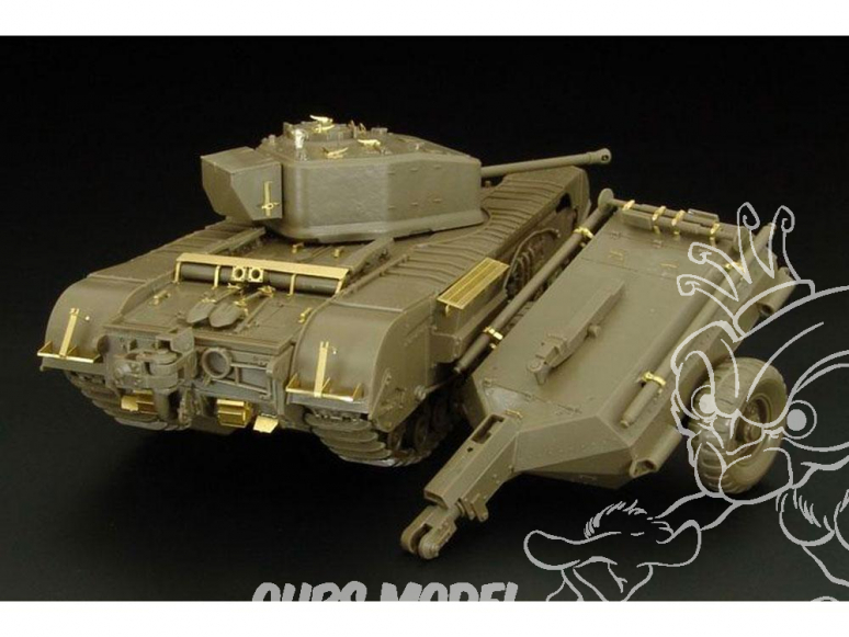 Hauler kit d’amélioration HLX48388 Churchill Mk.VII pour kit Tamiya 1/48