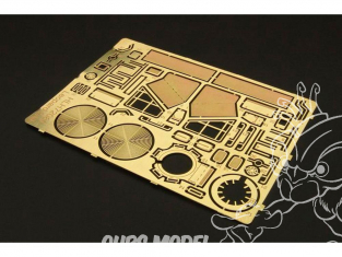 Hauler kit d'amelioration HLH72080 Leopard 2A6 pour kit Dragon 1/72