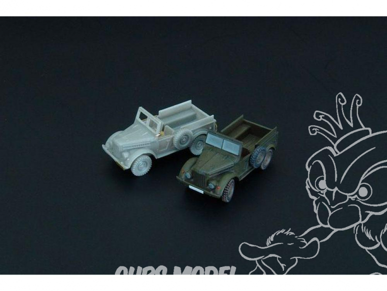 Brengun accessoire diorama BRS144036 GaZ-69 1/144