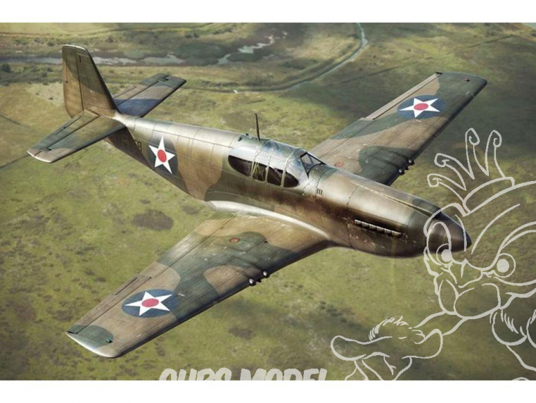 Brengun maquette avion BRP72031 Mustang I 1/72