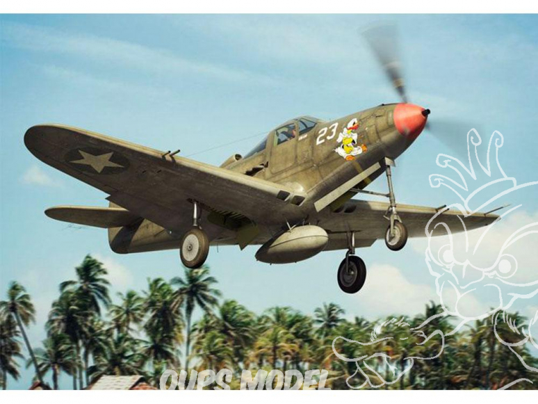 Brengun maquette avion BRP144011 P-39 D-F-K Airacobra 1/144