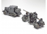 TAMIYA maquette militaire 37027 Tracteur Lourd SS-100 &amp; Canon 88mm Flak37 1/48