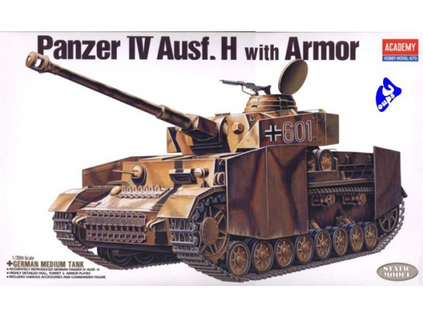 Academy maquette militaire 13233 GERMAN PANZER IV H W/ARMOR 1/35