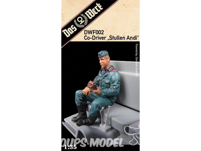 DAS WERK maquette militaire DWF002 Figurine de passager 1/35