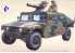Academy maquette militaire 13250 M-966 HUMMER WITH TOW 1/35