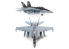 Academy maquette avion 12560 USN EA-18G VAQ-141 &quot;Shadow Hawks&quot; 1/72