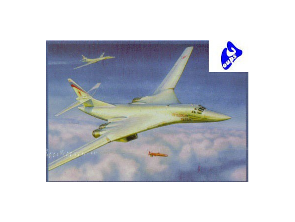 Zvezda maquette avion 7002 tupolev tu-160 1/144