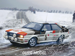 Italeri maquette voiture 3642 Audi Quattro Rally 1/24