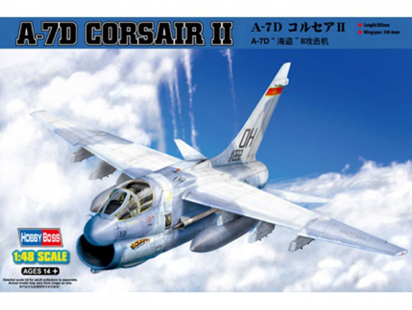 HOBBY BOSS maquette avion 80344 A-7D Corsair II 1/48