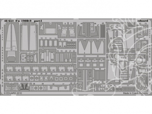 EDUARD photodecoupe 48651 FW 190D-9 1/48