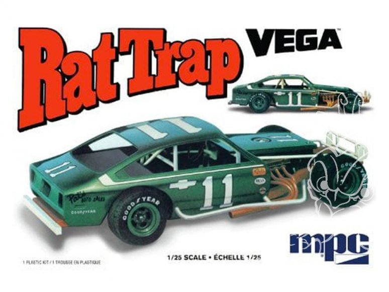 MPC maquette voiture 905 Rat Trap VEGA 1/25
