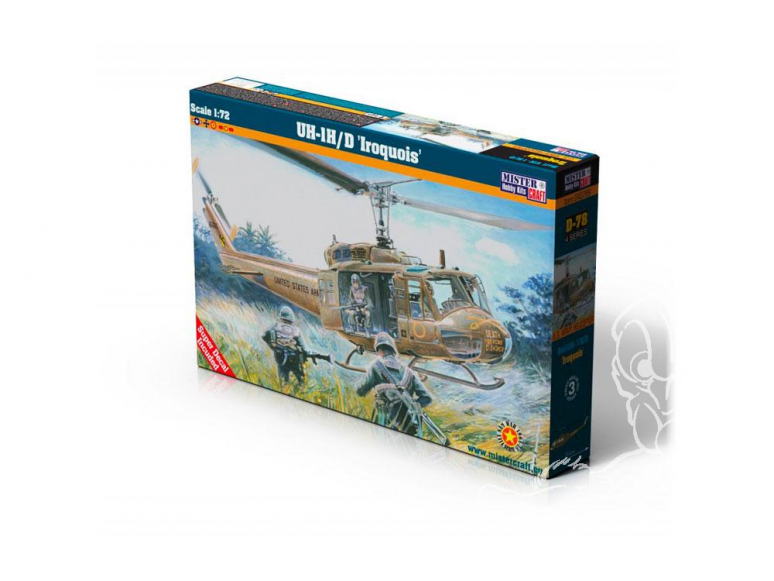 Master CRAFT maquette helicoptére 040789 UH-1H/D Irquois 1/72