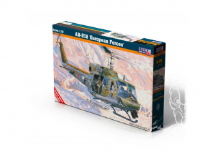 Master CRAFT maquette helicoptére 040543 AB-212 European Forces 1/72