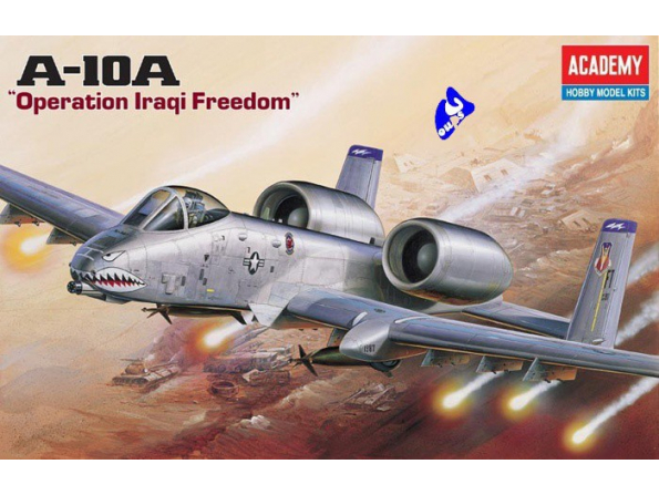 Academy maquettes avion 12402 A-10A OP. IRAQI FREEDOM 1/72