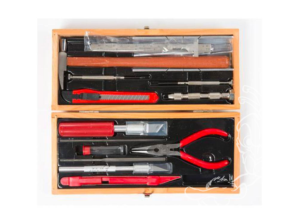Excel outillage maquette 44289 Set de couteaux Jeu d'outils pour chemin de  fer de luxe