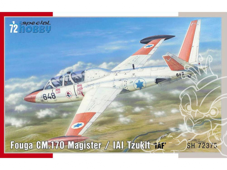 Special Hobby maquette avion 72375 Fouga CM.170 Magister/ IAI Tzukit IAF 1/72