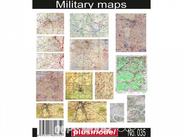 Plus Model 035 Cartes tableau et manuels 1/35