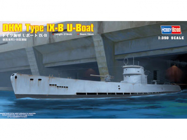 HOBBY BOSS maquette bateau 83507 DKM NAVY T. IX-B U-BOAT 1/350
