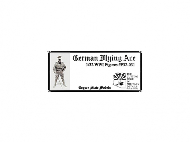 Copper State Models personel F32-031 As Allemand WWI 1/32