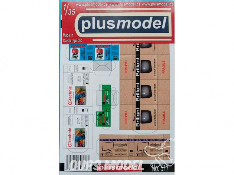 Plus Model 517 BOITE EN CARTONS a usage commercial II 1/35