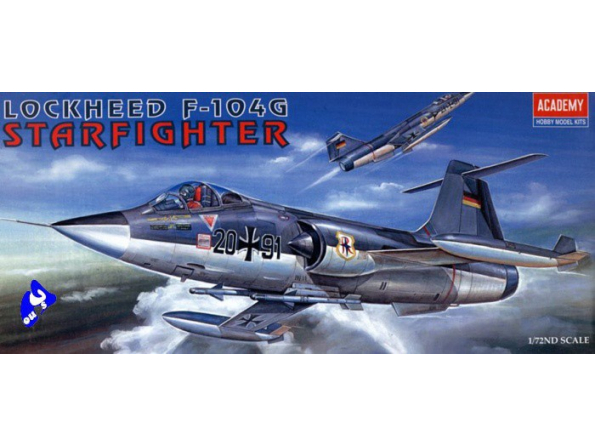 Academy maquettes avion 1619 LOCKHEED F-104G STARFIGHTER 1/72