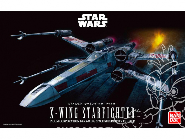 Revell maquette Star Wars 01200 BANDAI X-Wing Starfighter 1/72